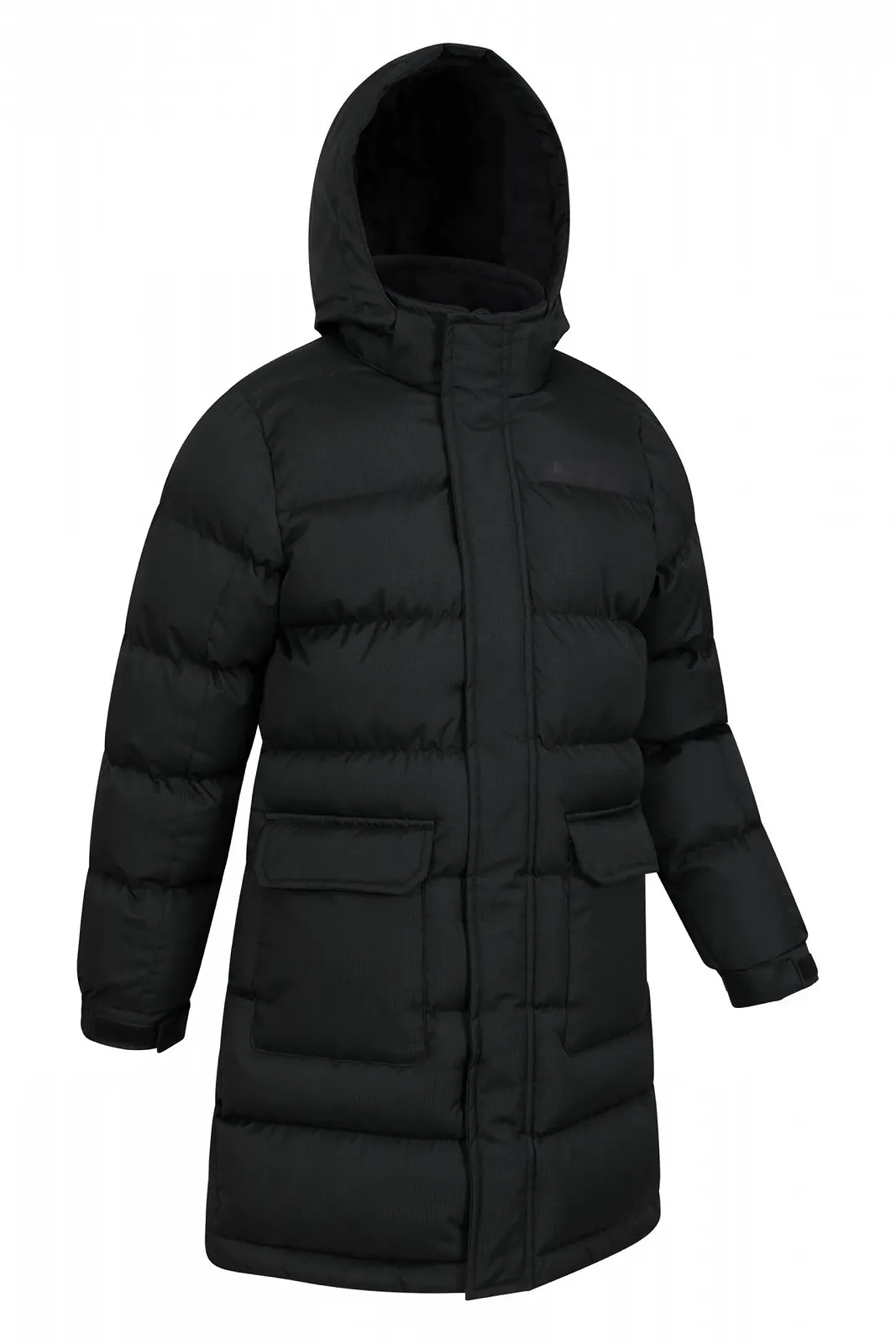 Куртка Утеплена Водонепроникна Подовжена Mountain Warehouse Дитяча Кишені на Блискавці, Знімний Капюшон, фото №2