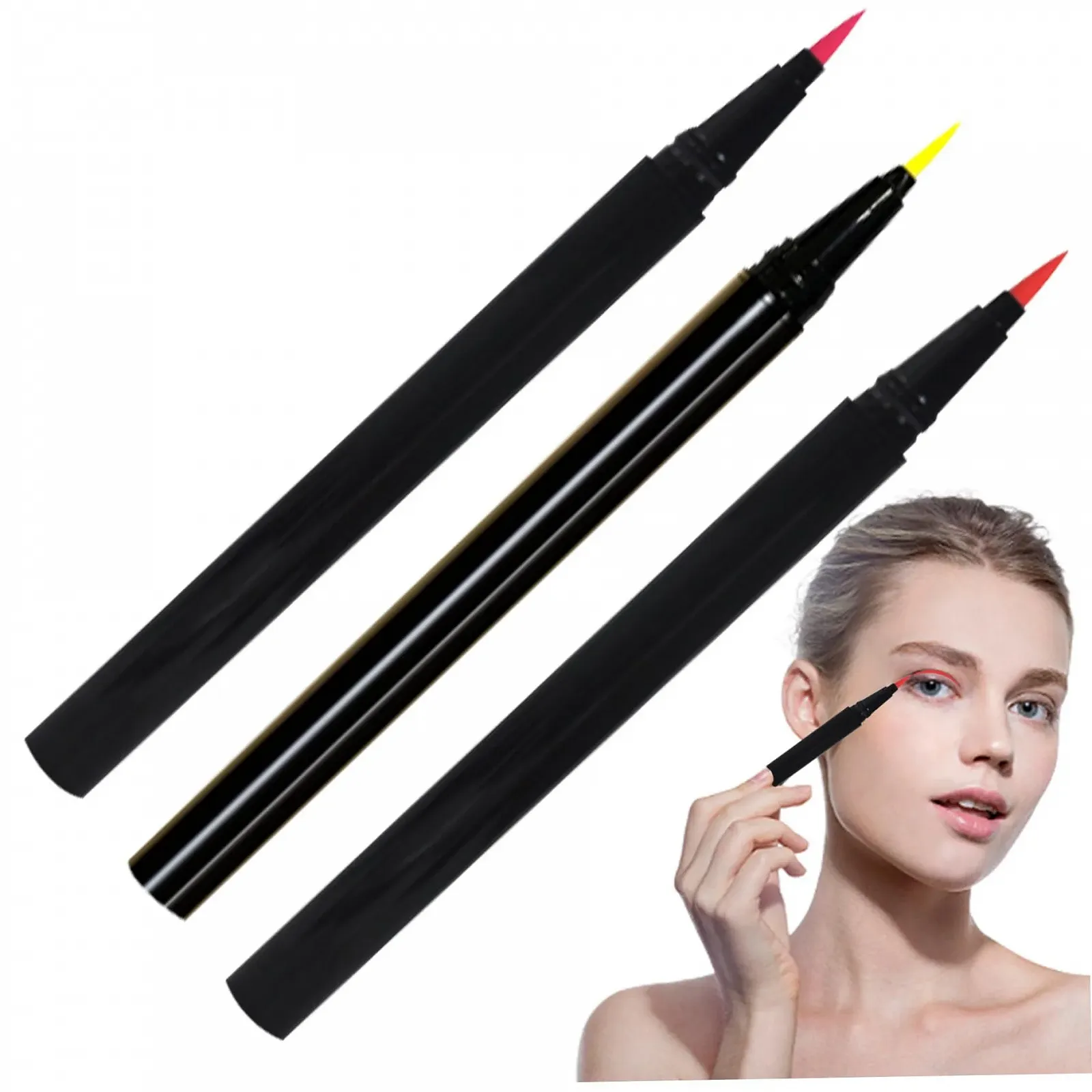 Підводка Rainbow 3 кольори Стійка Водонепроникна Матова Неонова, фото №5