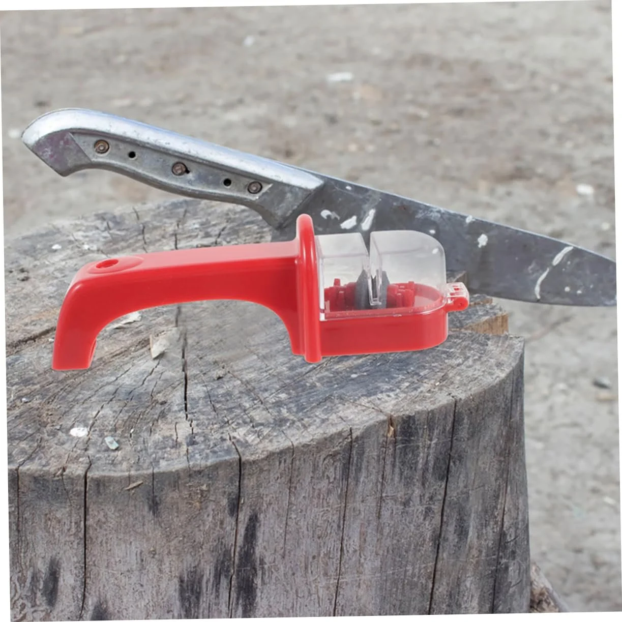 Точилка для кухонних ножів HANABASS ергономічна ручка ABS 2 штуки, фото №9