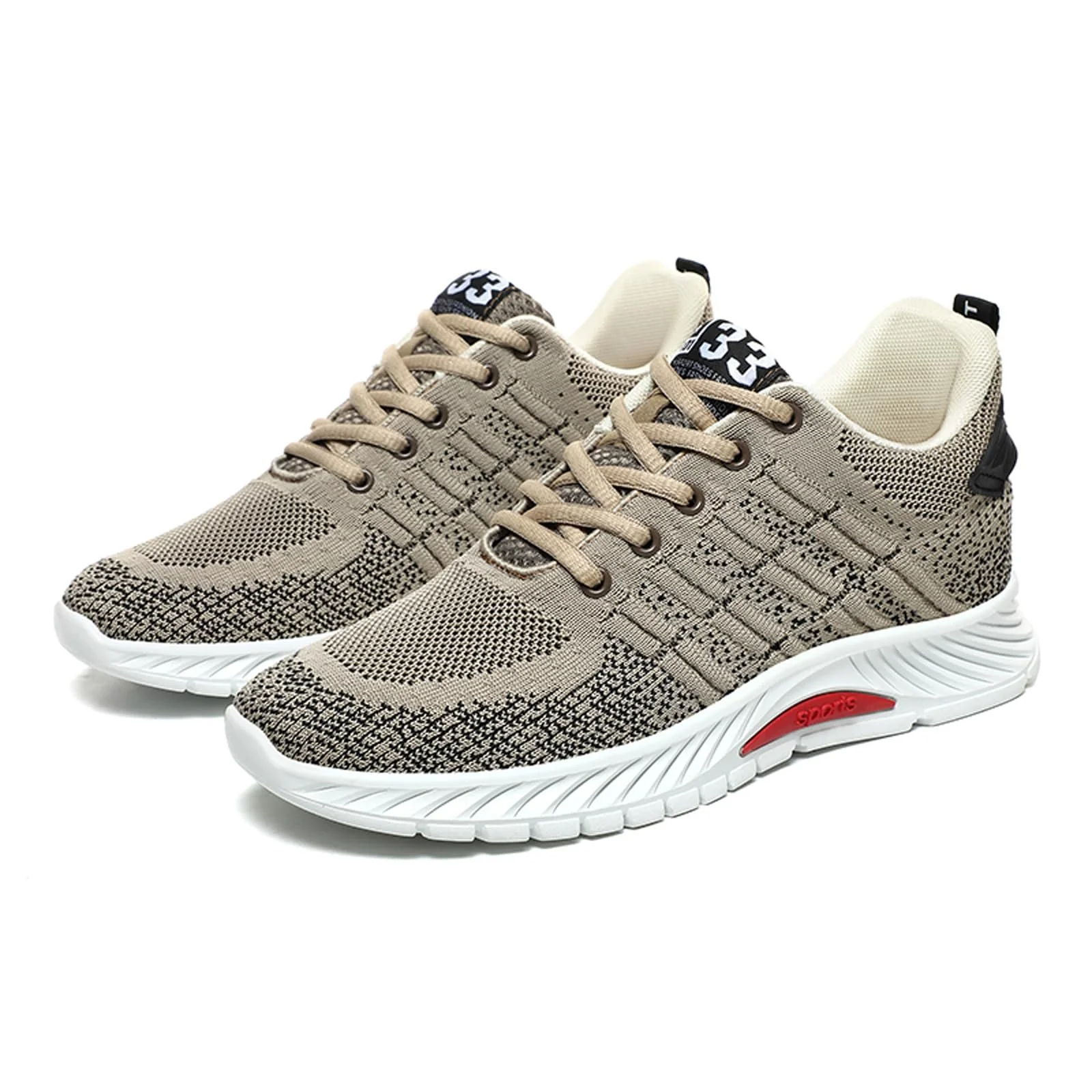 Чоловічі Кросівки FLIOZY на Платформі 6 см, Легкі та Дихаючі Спортивні Кросівки з Нековзною Підошвою, фото №3 Чоловічі Кросівки FLIOZY на Платформі 6 см, Легкі та Дихаючі Спортивні Кросівки з Нековзною Підошвою, фото №3