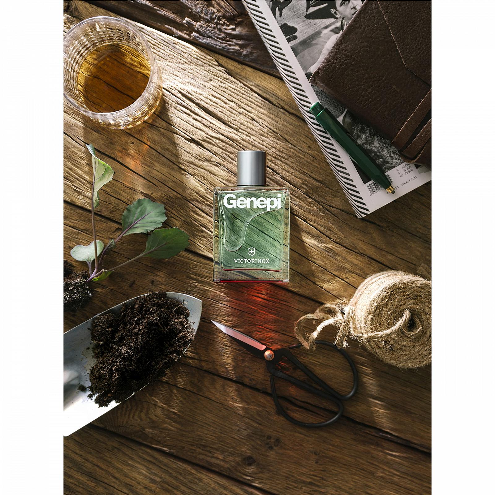 Eau de Toilette VICTORINOX Genepi V0000894 с мятой и лавандой свежий и зелёный 100 мл, фото №4