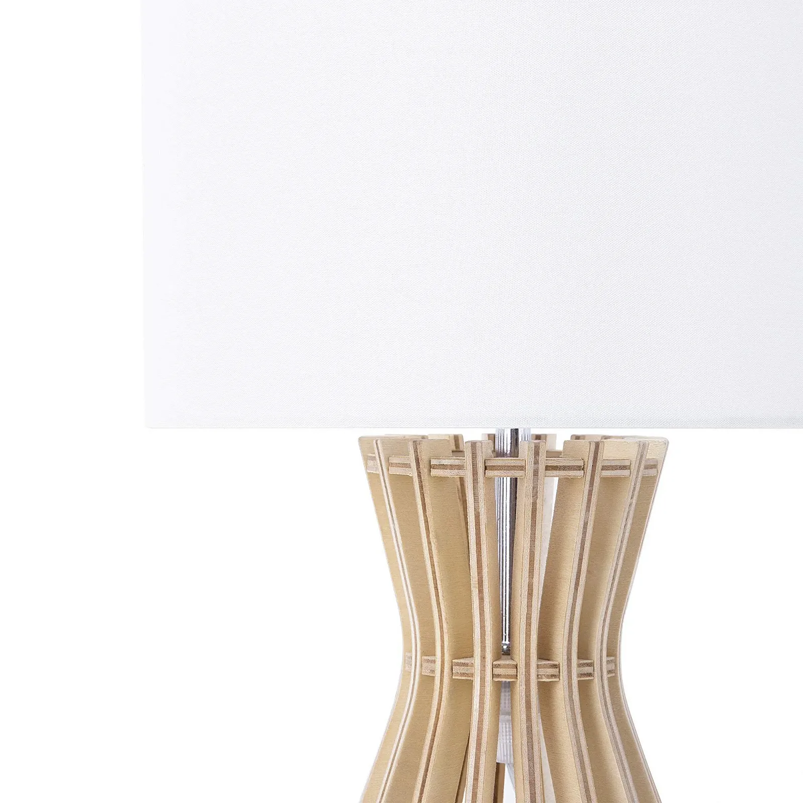 Настільна лампа Carrion Wooden White, фото №6