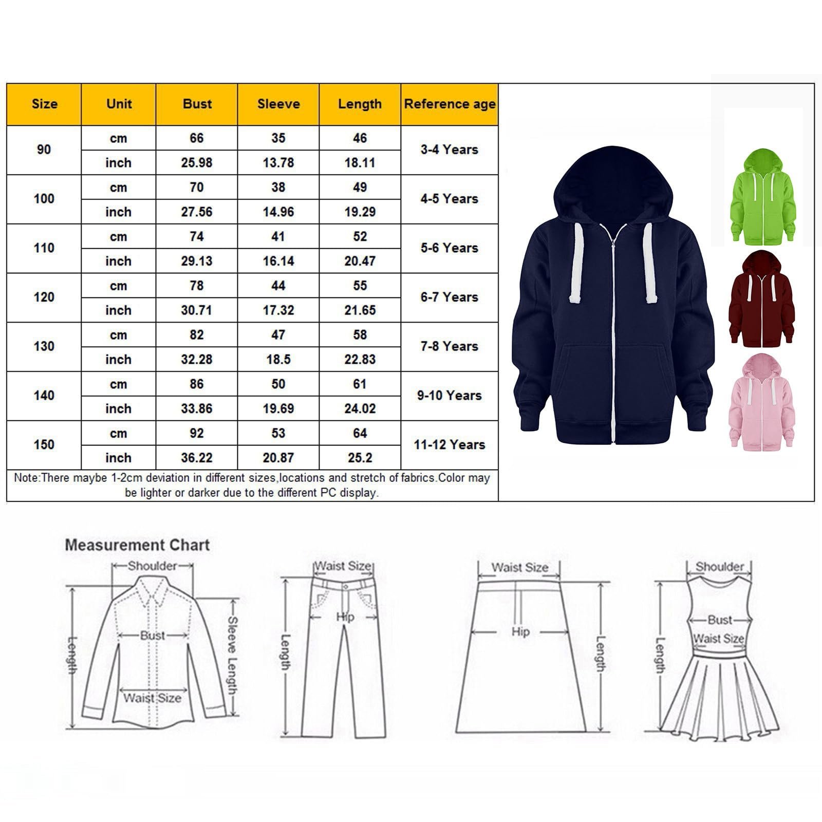 Світшот на блискавці Generisch для хлопчиків, фото №5