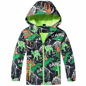 Детская дождевая куртка Fewlby с капюшоном,  водонепроницаемая - Фото 1