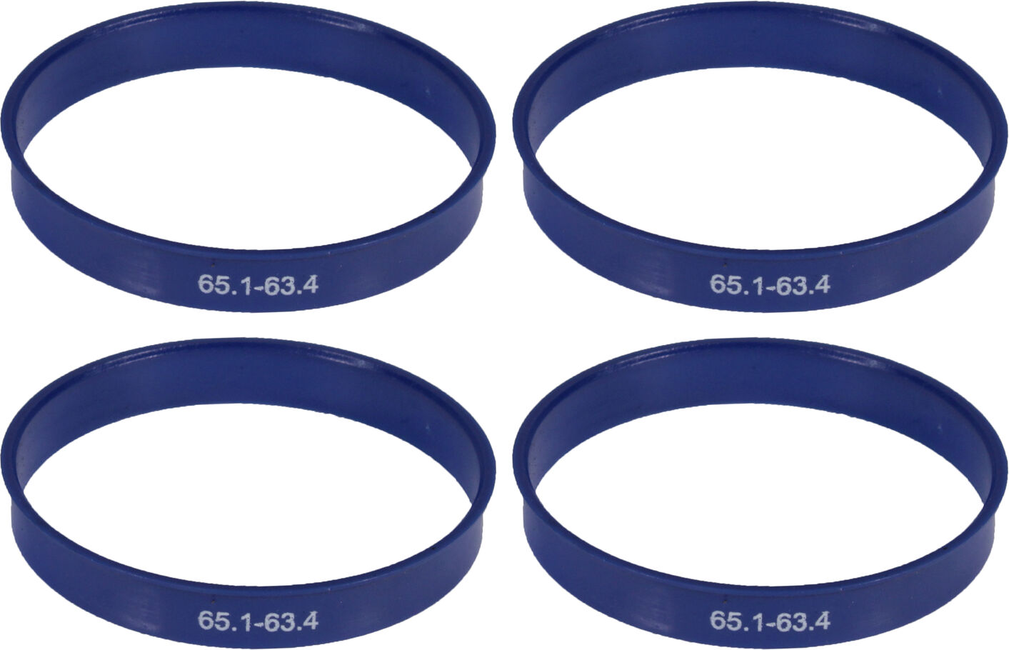 Кільця центрувальні для колісних дисків 65.1-63.4 Walline термопластик WL, фото №1
