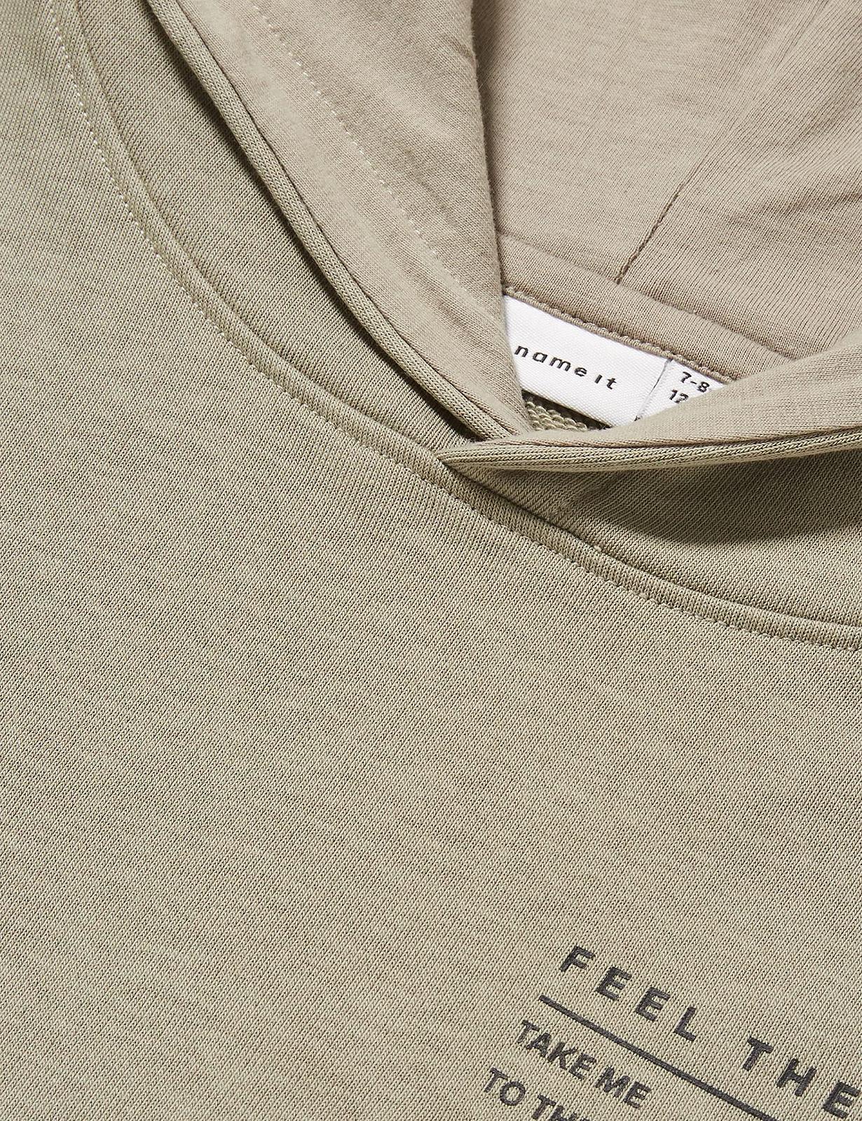 Толстовка NAME IT Nkmhagnus LS Loose Sweat Unb для хлопчиків, фото №2