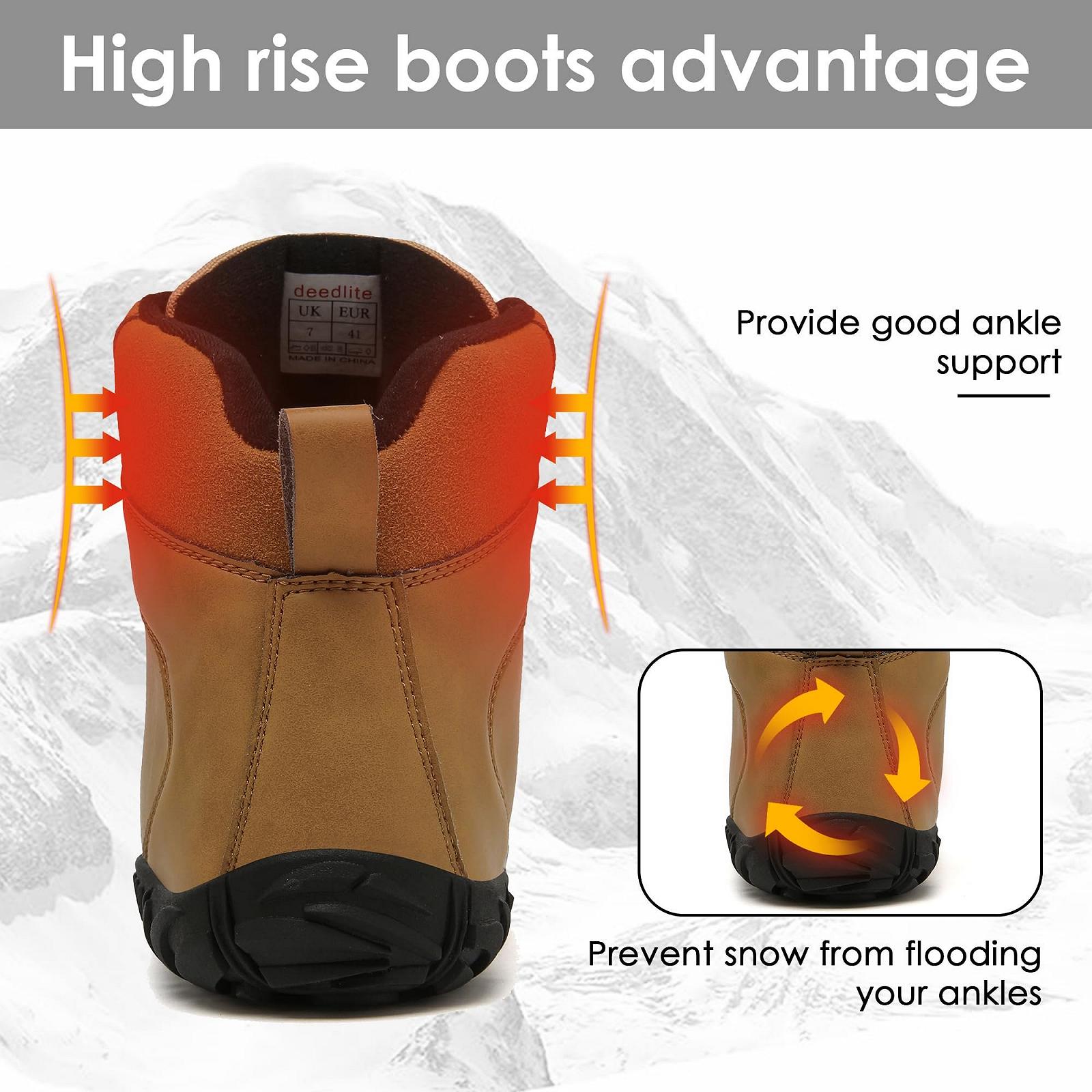 Зимові Чоботи Водонепроникні Теплі, фото №5