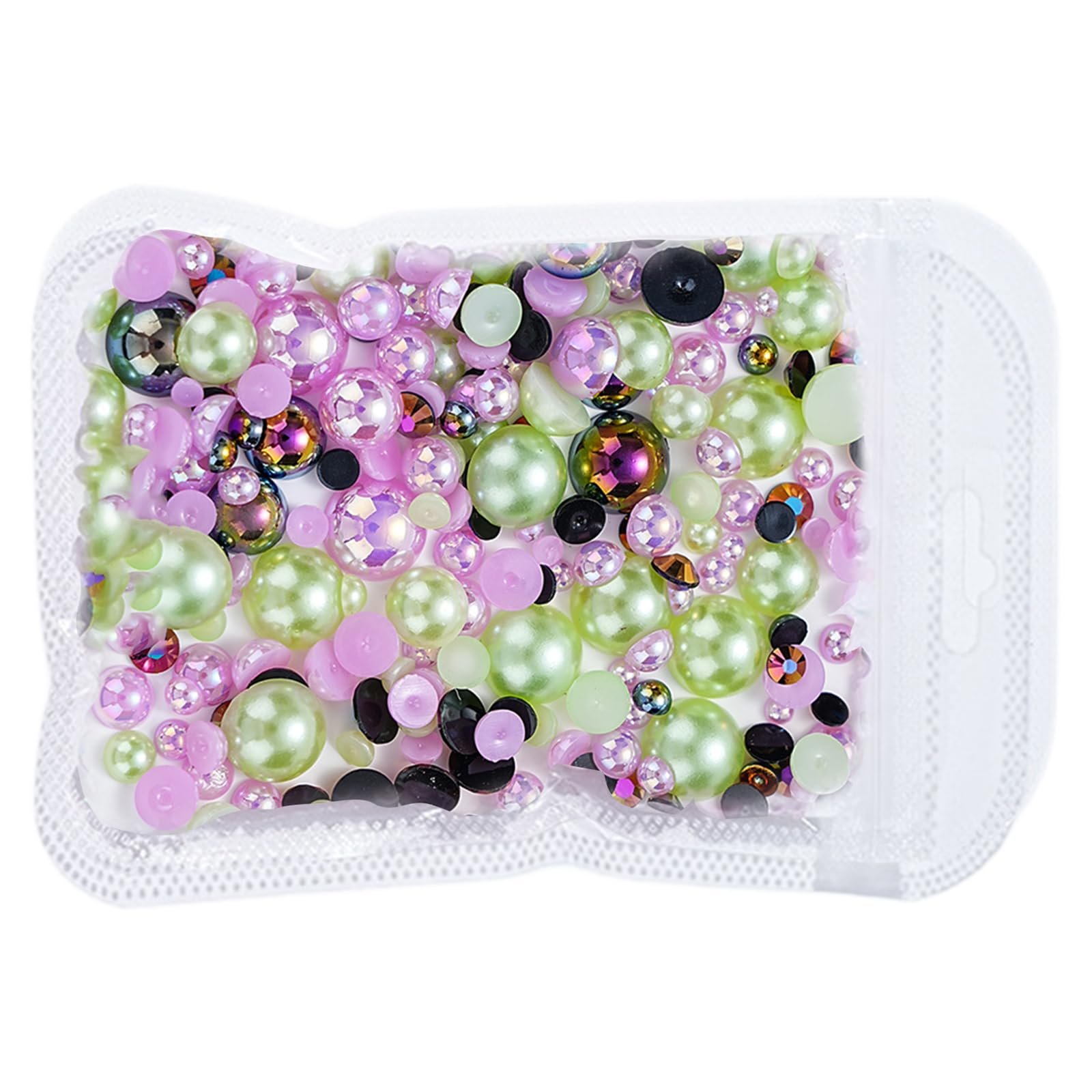 Полукруглые жемчужины для ногтей с плоской задней стороной, жемчужины для нейл-арта, подвески для ногтей, стразы для ногтей, украшения для ногтей, фото №5