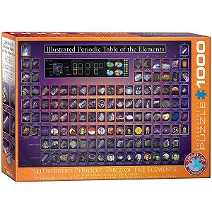 Пазл Eurographics Illustrated Periodic Table of the Elements 1000 елементів - Фото 1