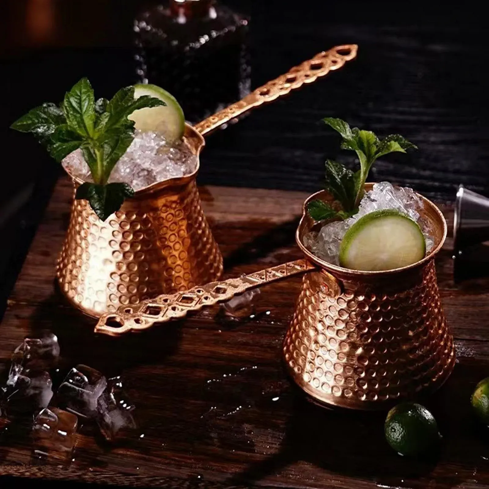 Турка Générique Турецька кавоварка з нержавіючої сталі з широкою горловиною, товщиною 3 мм, фото №3