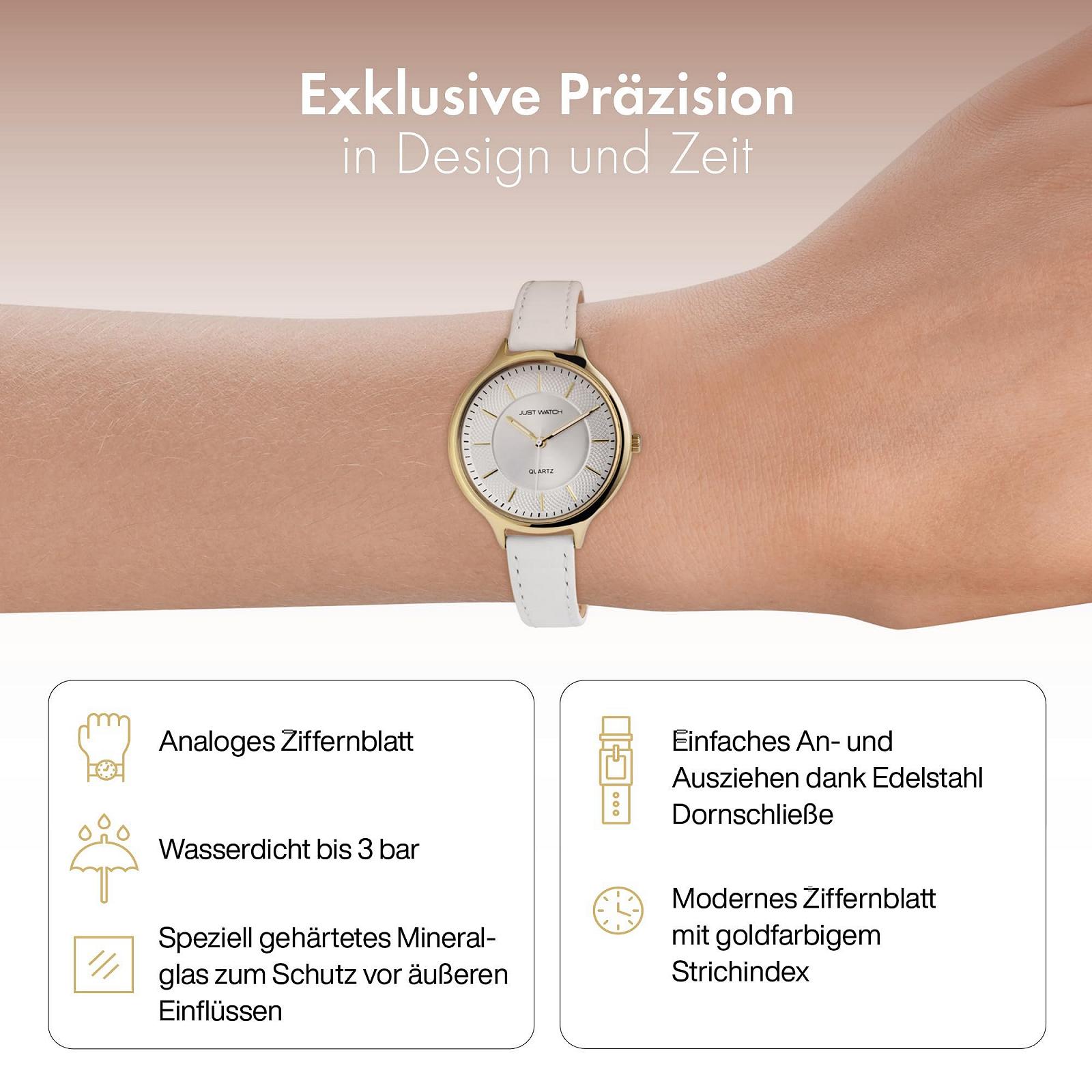 Женские часы Just Watch JW047 Кожа Аналоговые Кварцевые JW10043, фото №2