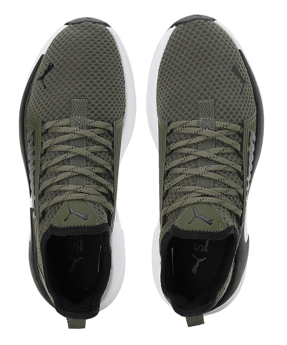 Кроссовки PUMA 378028 01, черные, фото №7