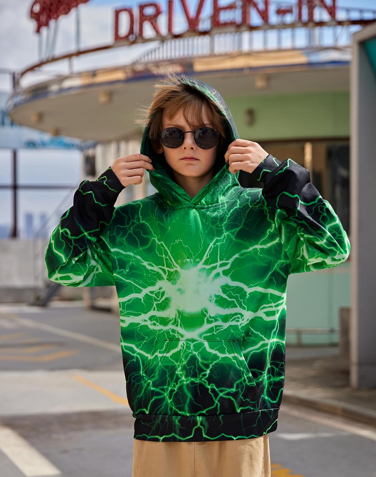 Детское 3D худи Aideaone для мальчиков и девочек, фото №4