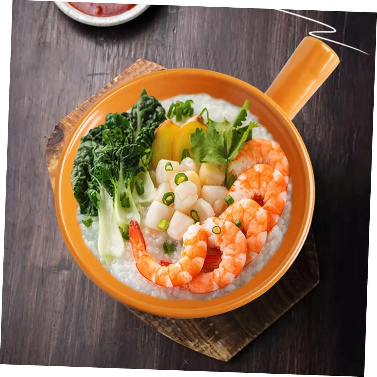 Горщик BESTYASH Керамічний з ручкою для газової плити, фото №4