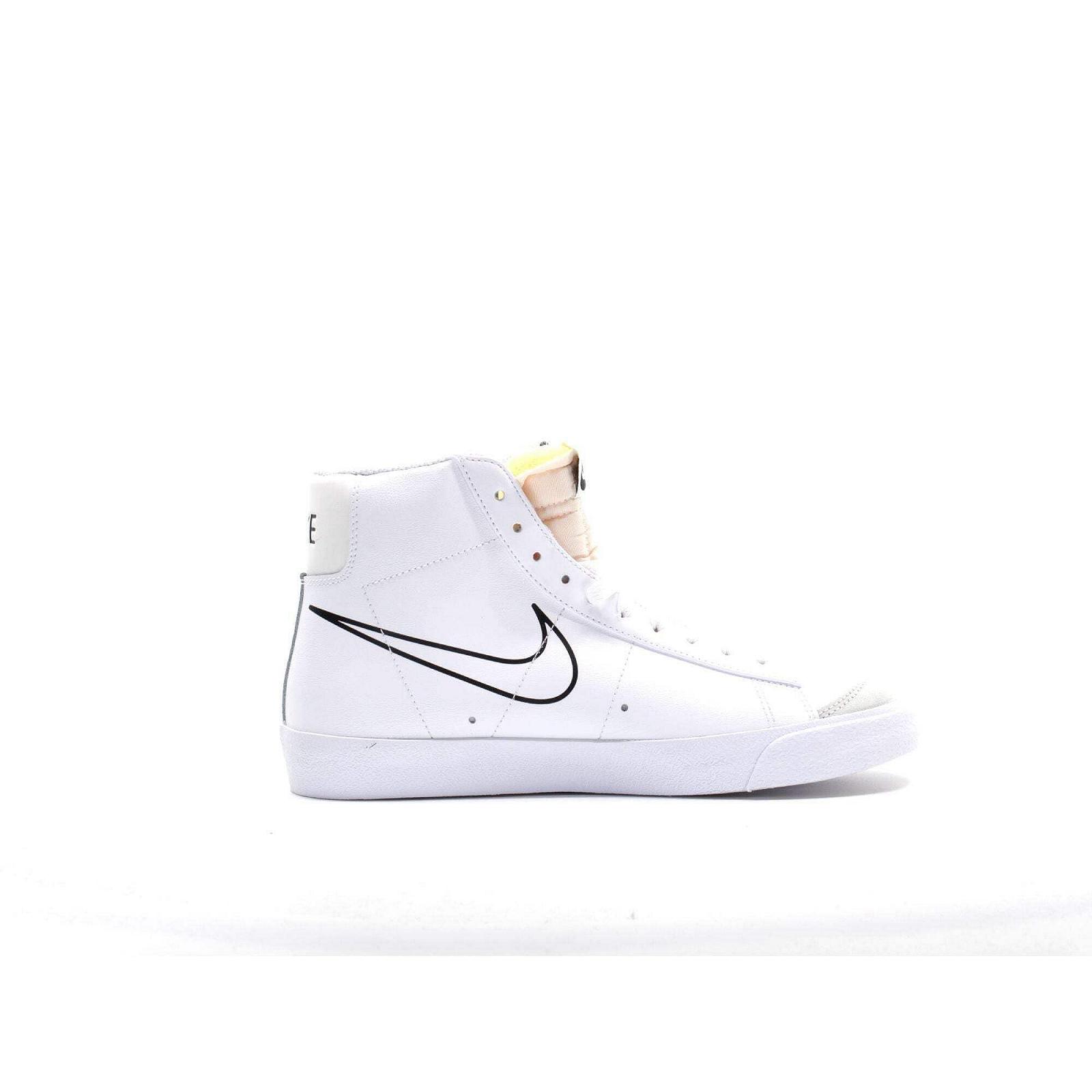 Кроссовки Nike Blazer Mid '77 Черный/Парусина-Белый мужские, фото №5