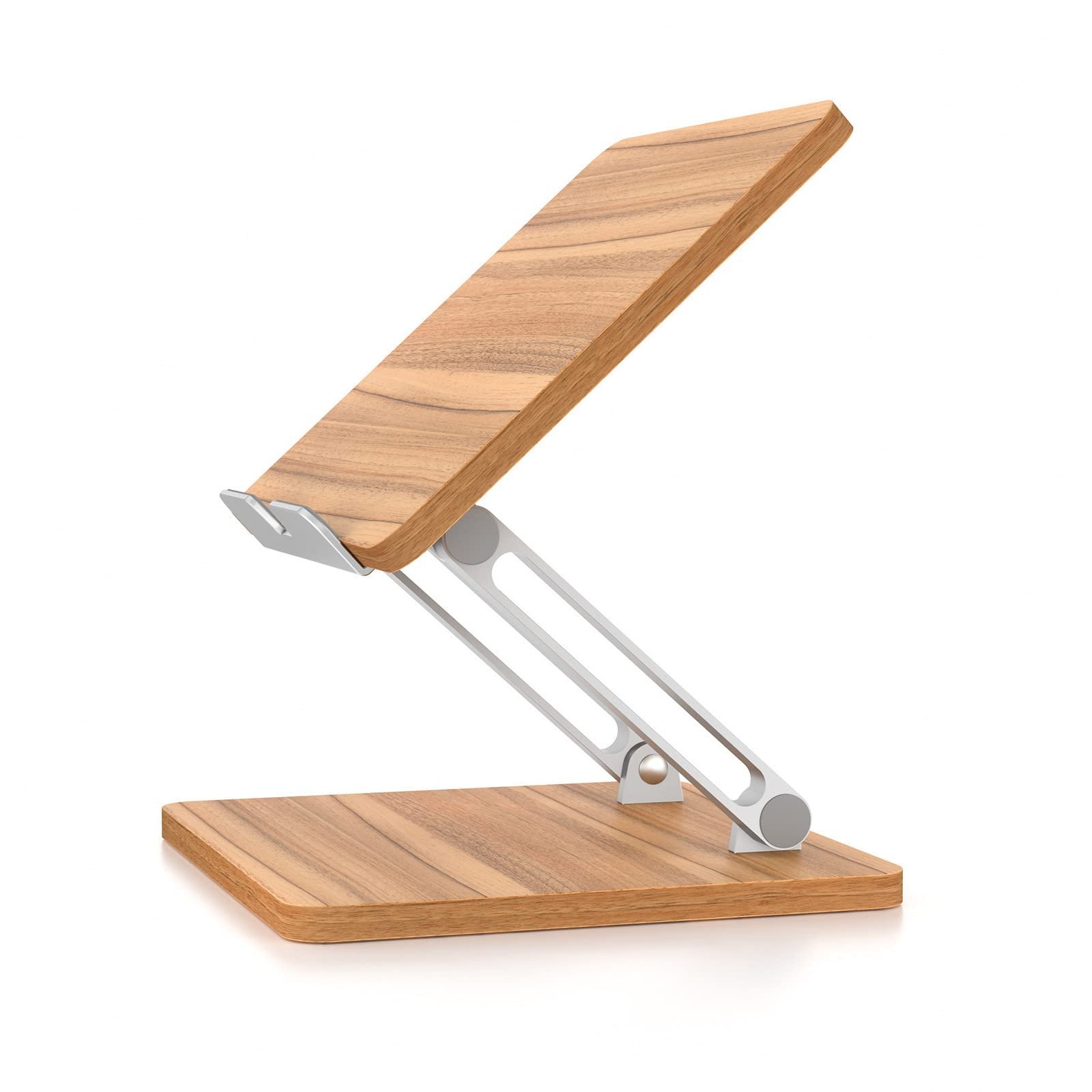 Підставка для ноутбука Holzlaptop Регульована висота Дерев'яний тримач для ноутбука 12-17 дюймів, фото №5 Підставка для ноутбука Holzlaptop Регульована висота Дерев'яний тримач для ноутбука 12-17 дюймів, фото №5