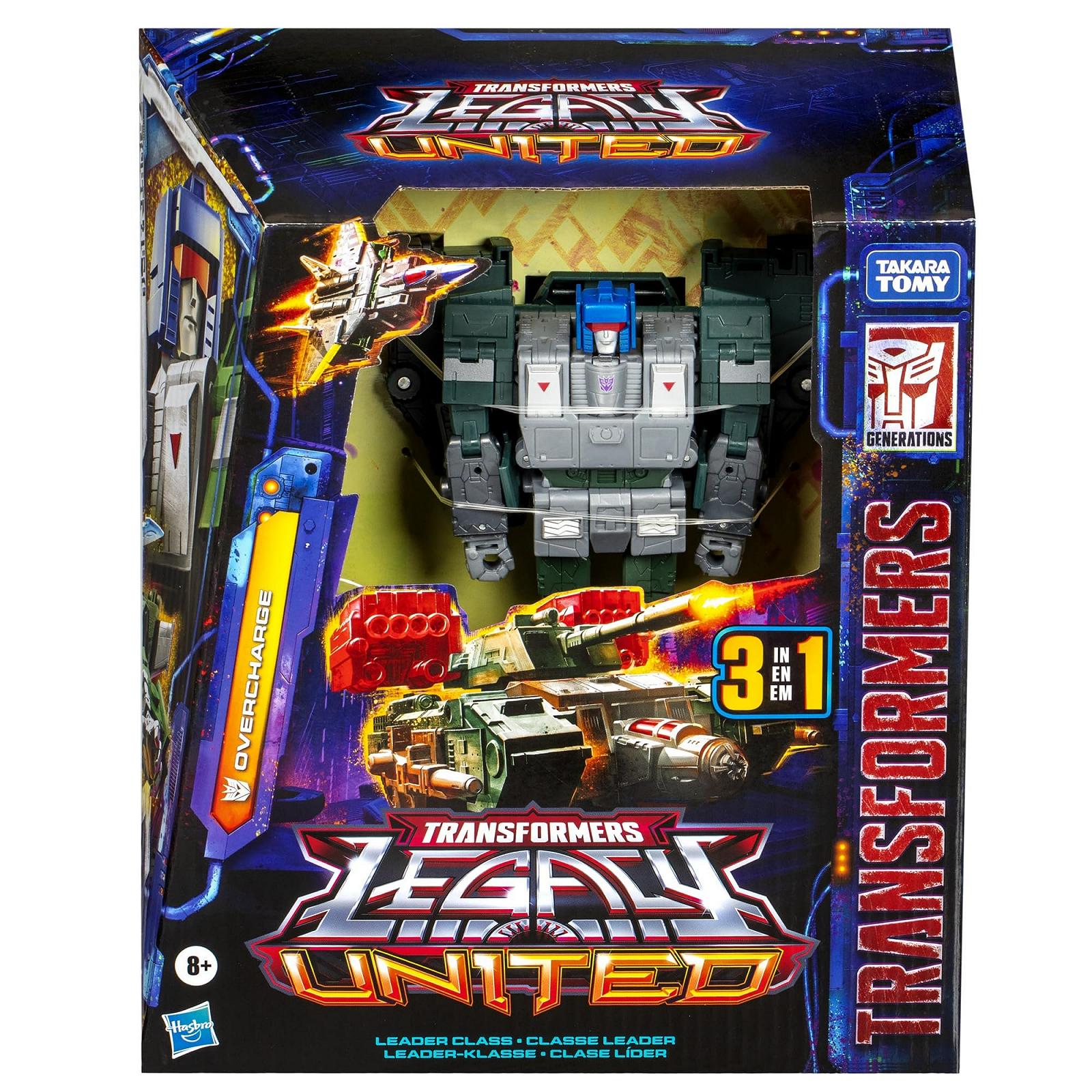 Фігурка Transformers Legacy United Leader Class Оверчардж, фото №5