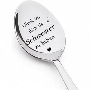 Ложка з нержавіючої сталі з гравіюванням - Фото 1