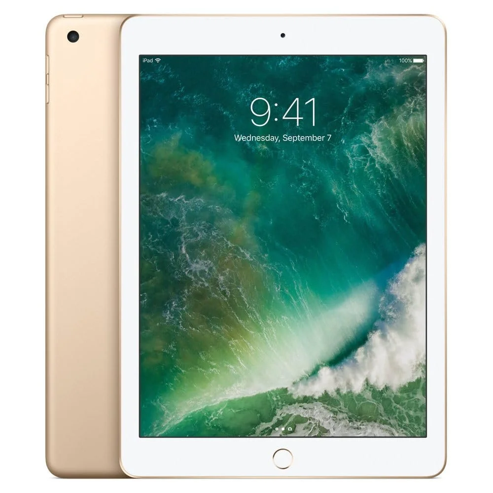 Планшет Apple iPad 9.7 (2017) 128GB Wi-Fi Gold (Оновлений), фото №1