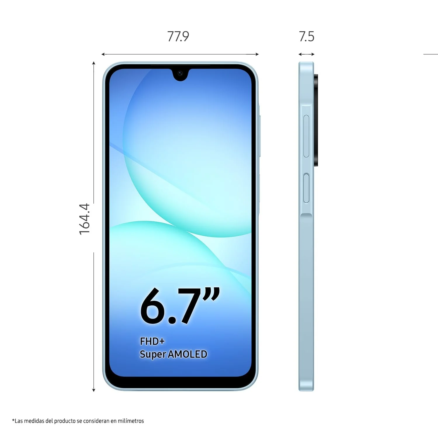 Смартфон Samsung Galaxy A17 A175F/DSB Dual 128GB 4GB RAM Light Blue, фото №3