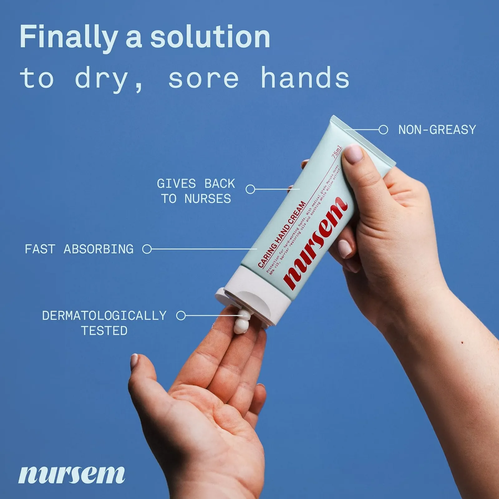 Крем для рук Nursem Живильний 75 мл, фото №4