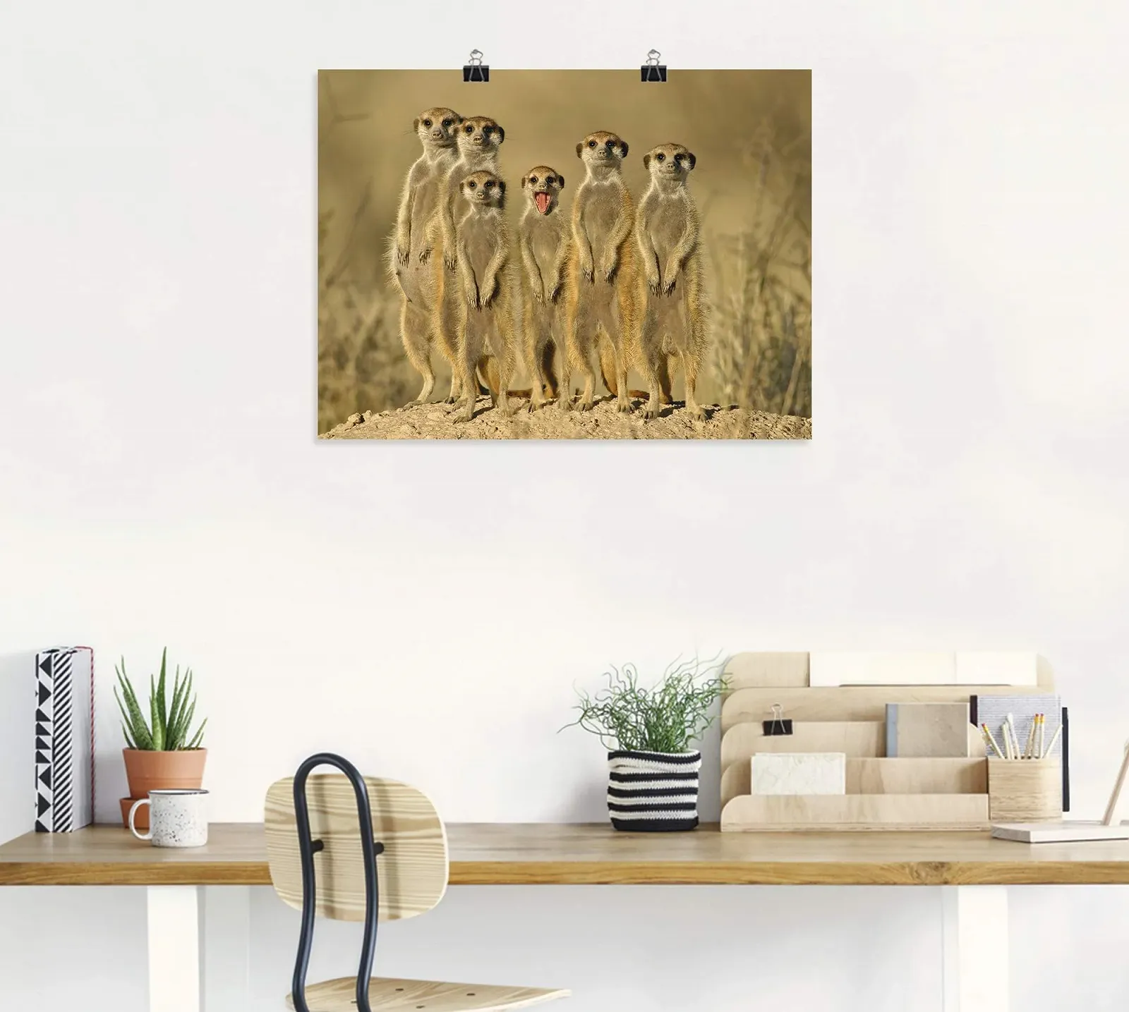 Постер ARTLAND Meerkat Family T5MH 40 x 30 см, фото №7