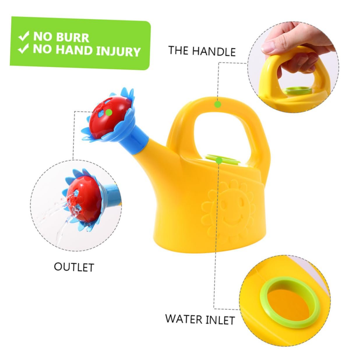 Лейка No Brand Красочный, 3 шт, фото №5