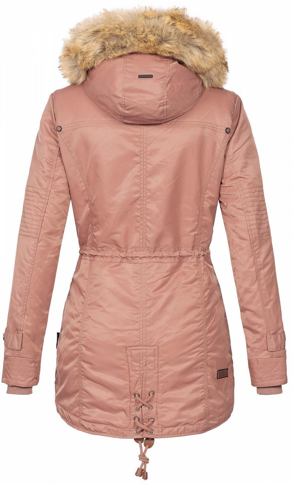 Жіноча зимова куртка Navahoo B399 з плюшевим хутром, фото №3