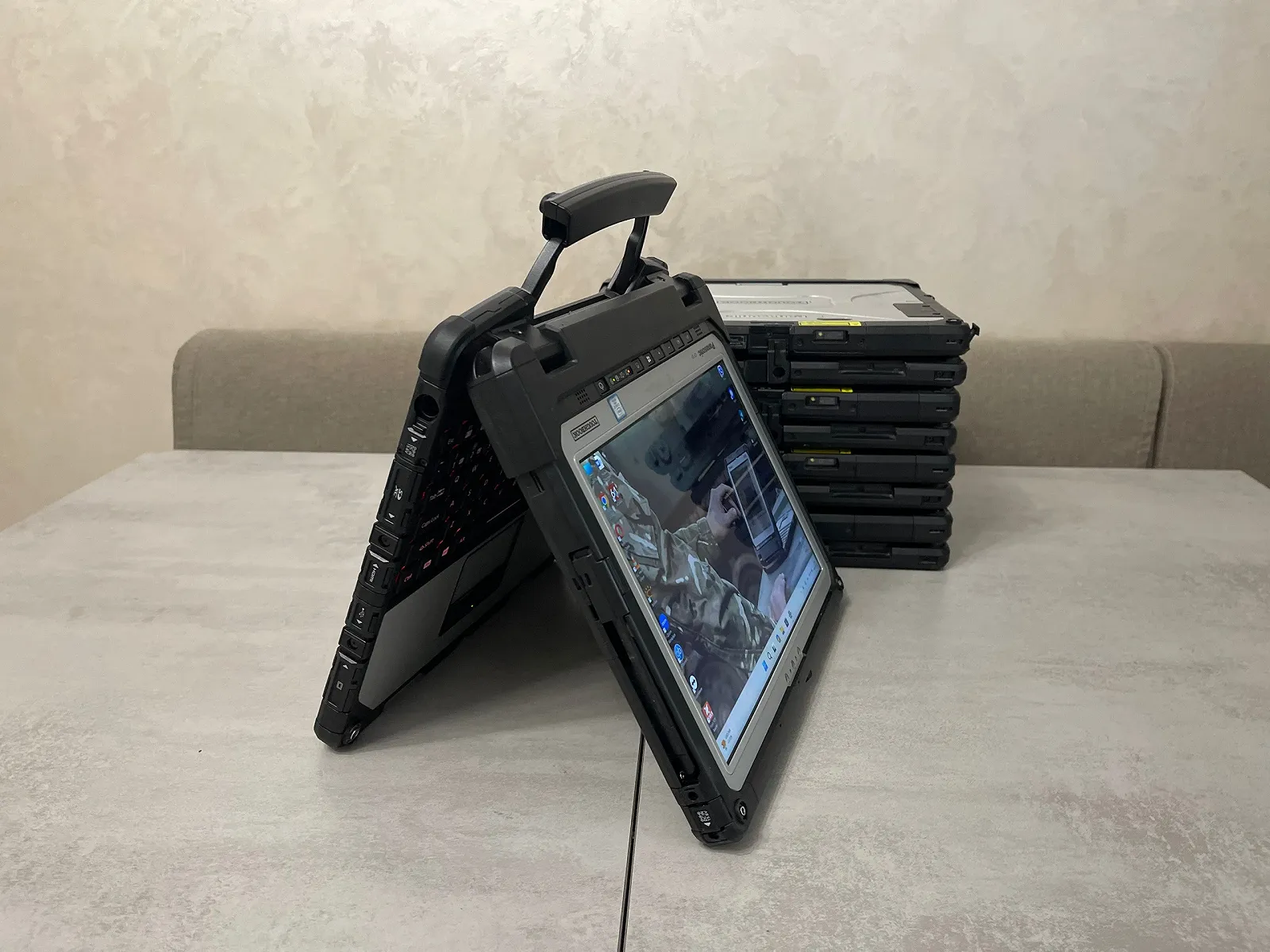 Захищений ноутбук-планшет Panasonic Toughbook CF-33, 12", i7-7600U, 16GB, 500GB, 4G LTE, фото №6