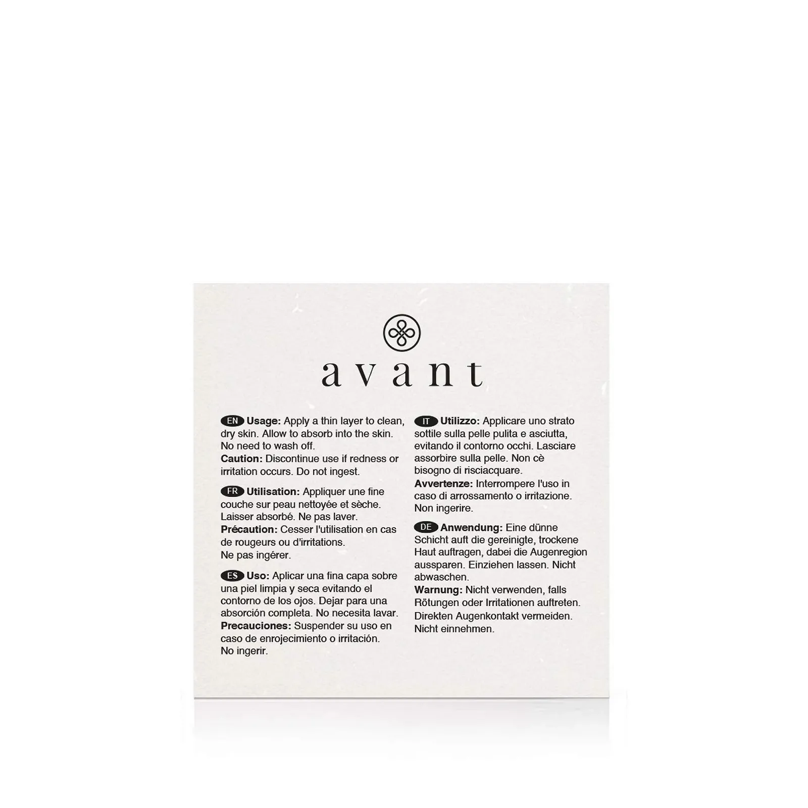 Маска для обличчя Avant Harmonious Rose Quartz Revitalisation and Firming 50 мл, фото №9