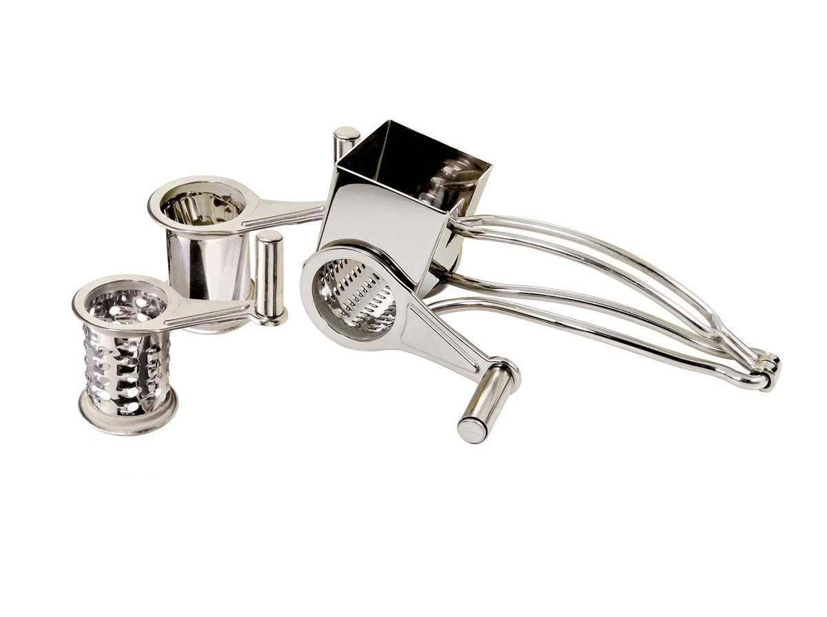 Млин для натирання La Bonne Graine Tellier з нержавіючої сталі з 3 барабанами, фото №1