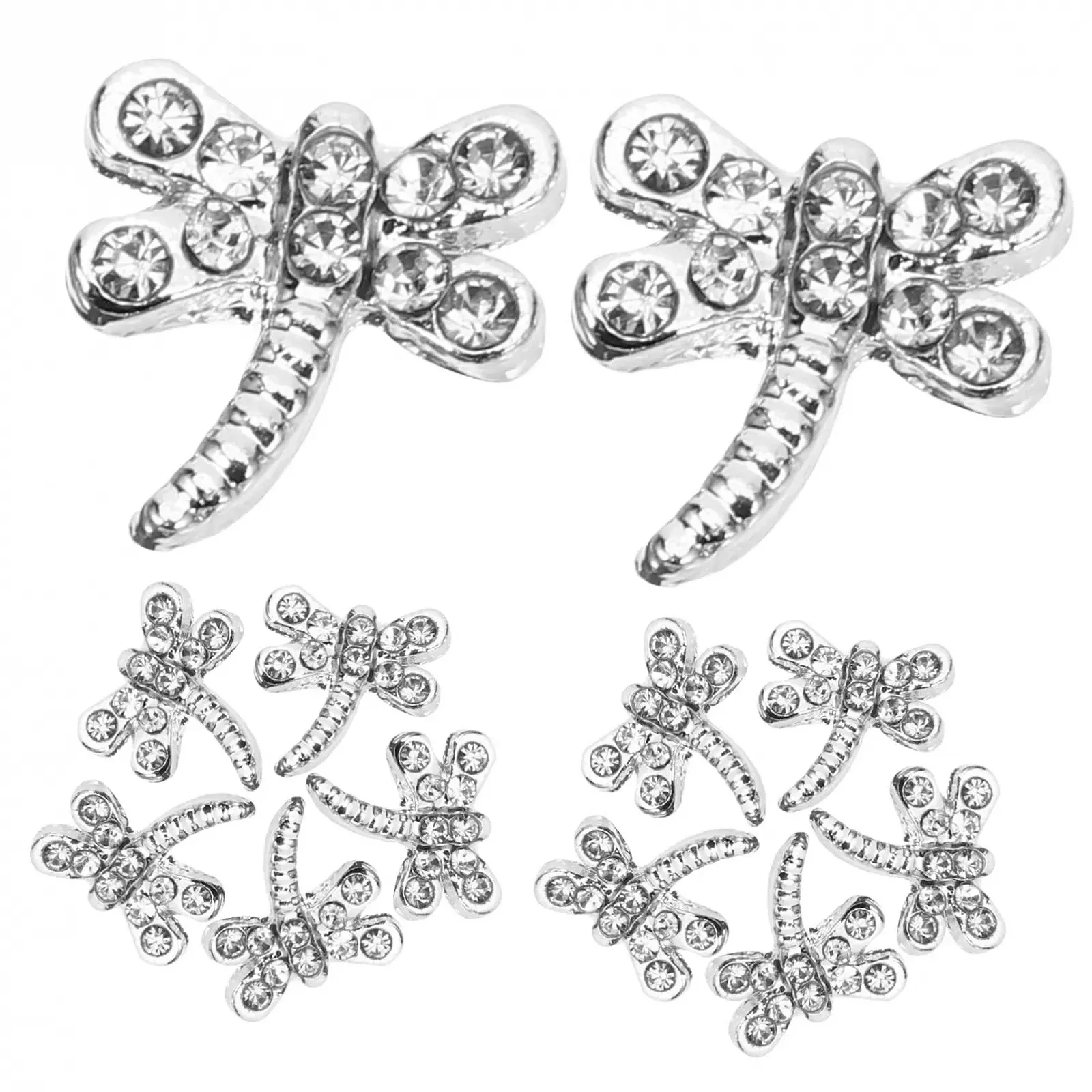 Прикраси для нігтів FRCOLOR 5 наборів у вигляді бабок, декоративні коштовності, фото №9