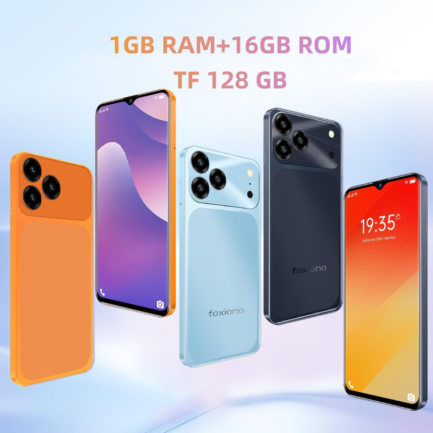 Смартфон 6.11 дюйма 1/16 GB 3G Dual SIM Black, фото №6