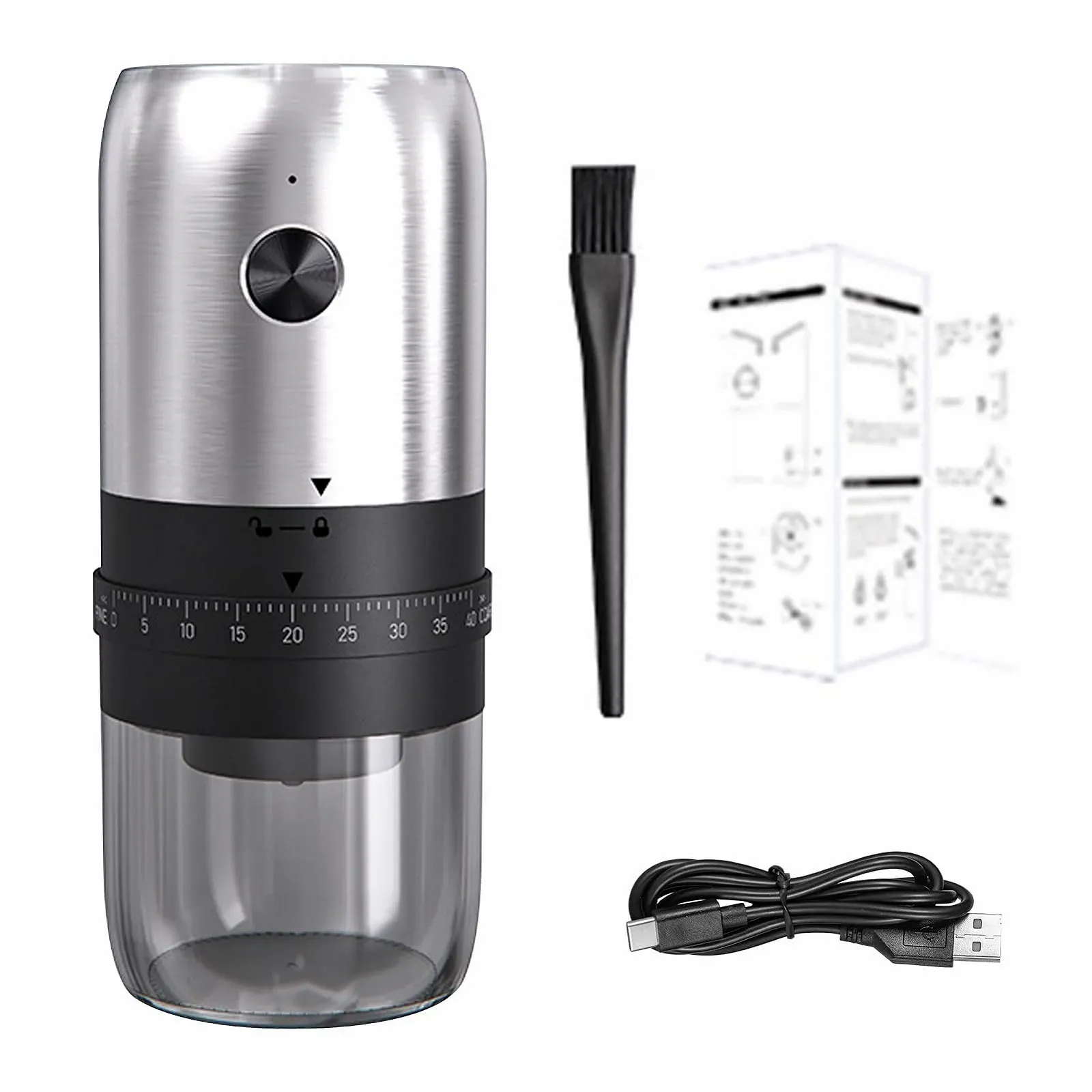 Электрическая кофемолка портативная Cocoarm Цвет, фото №5