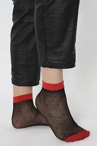 Носки женские MANA MANA Ankle Прозрачные synthetic.ua - Фото 1