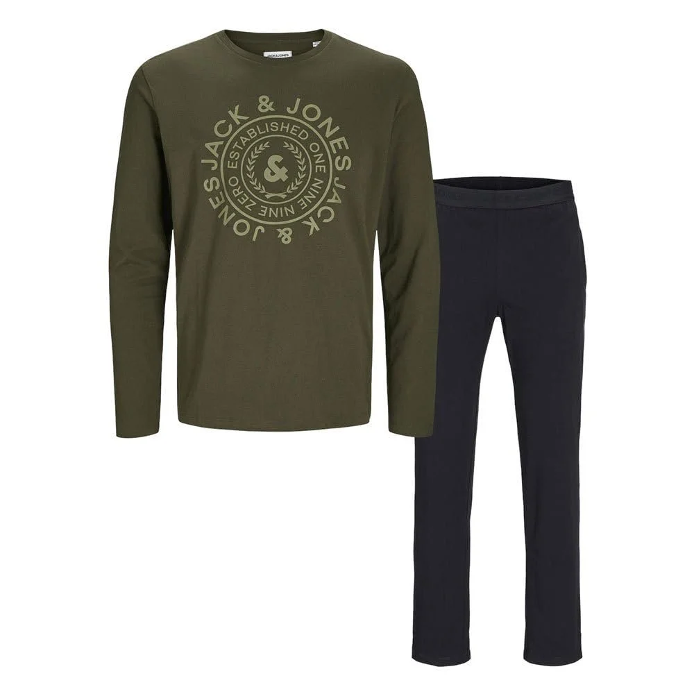 Комплект піжамний JACK&JONES JUNIOR Jacathens Ls Tee and Pants Set Jnr для хлопчиків, фото №1