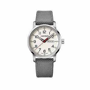 Годинник Wenger Attitude Heritage Чоловічий Нейлоновий ремінець Діаметр 42 мм Швейцарський Аналоговий кварцовий Водонепроникний до 100 м - Фото 1