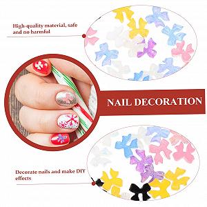 Прикраса для нігтів Healeved, 400 штбантики з смоли synthetic.ua - Фото 1