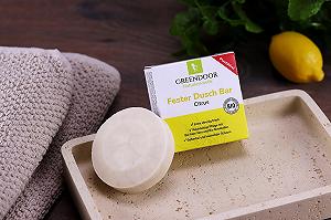 Твердый гель для душа GREENDOOR Citrus с органическим маслом ши 60 г synthetic.ua - Фото 1