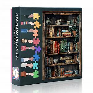 Пазли Vintage Books Series Bookshelf Art 1000 елементів 70 х 50 см - Фото 1