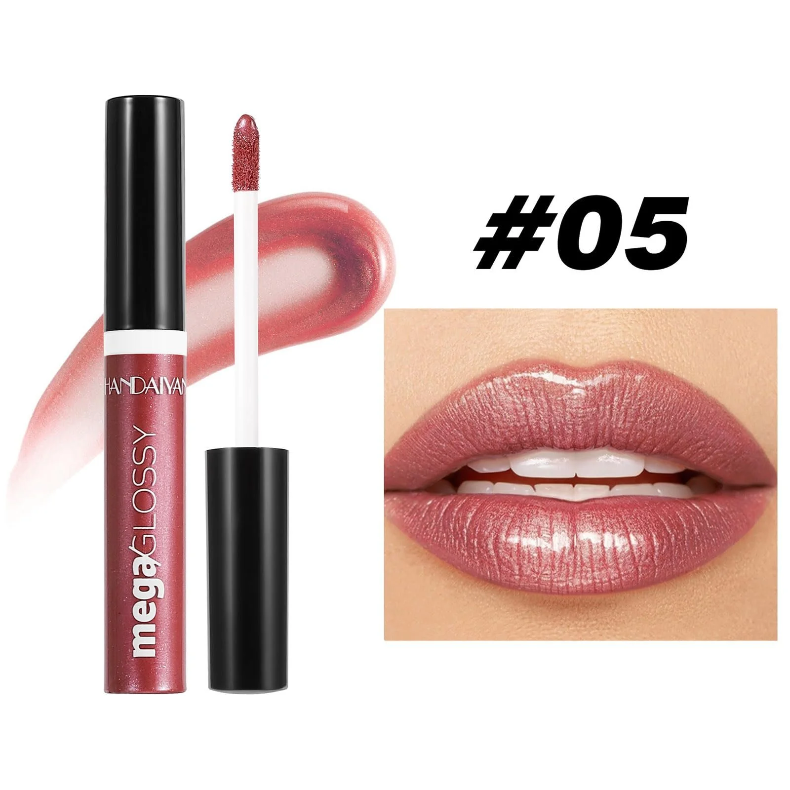 Блиск для губ 3 кольори Butter Shine Glitter Зволожуючий Тривалий Блискучий Легкий, фото №1