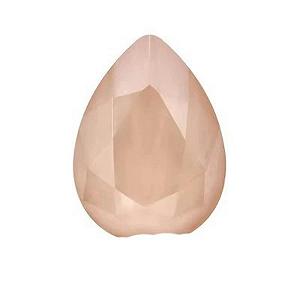 Кришталеві блискітки різних розмірів, блискучі перлини, світло-персиковий, 20 x 30 мм, 12 штук - Фото 1