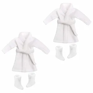 Набор Рождественский эльф Халат Белый - Фото 1