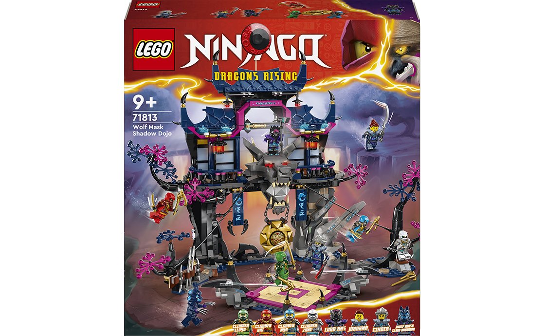 Конструктор Лего LEGO NINJAGO Тіньове додзе Вовчої Маски (71813), фото №1