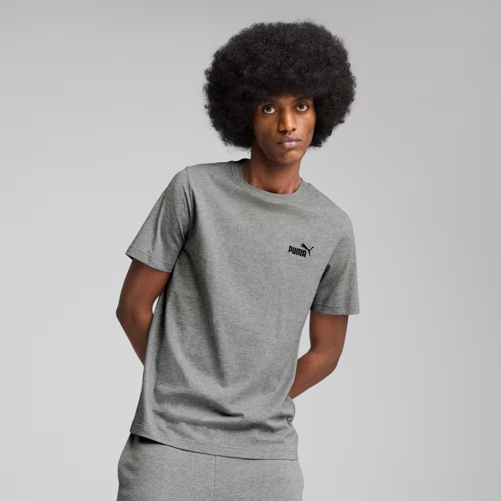 Футболка ESS Small No. 1 Logo Tee 68253403 Puma Сірий XL, фото №1