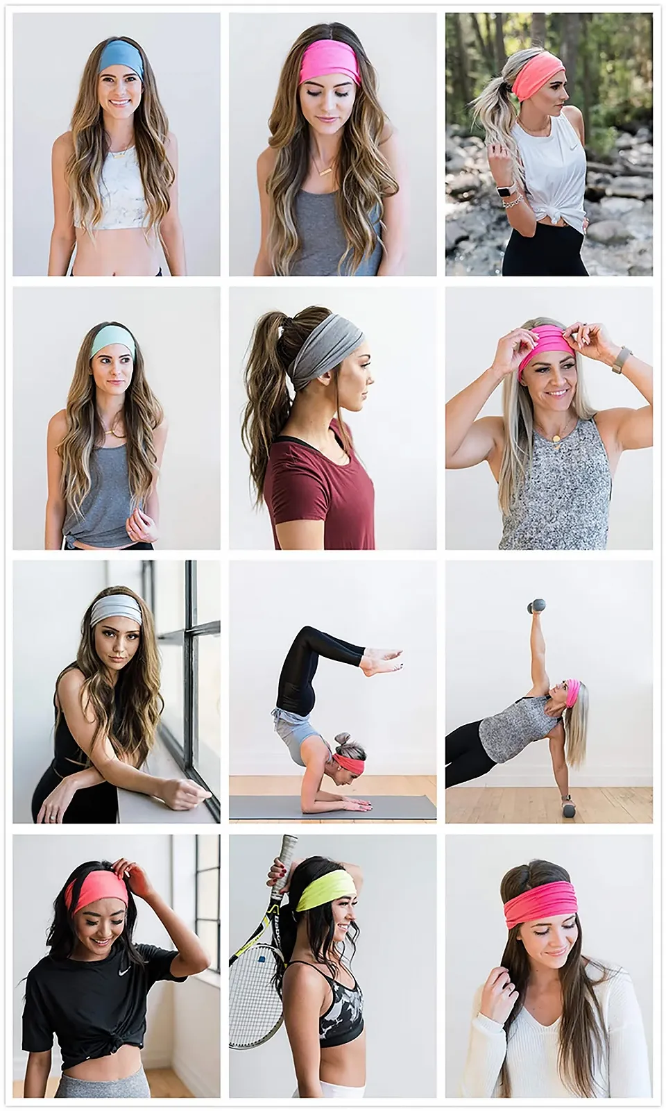 Пов'язка на голову спортивна для жінок, фото №7