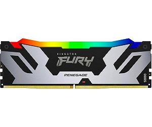 Kingston Пам'ять ПК DDR5 32GB KIT Renegade RGB KF564C32RSAK2-32 - Фото 1