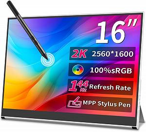 Купити Монітор портативний сенсорний 16" Magedok MG160-QT01 2K IPS 144 Гц - Фото 1 Монітор портативний сенсорний 16" Magedok MG160-QT01 2K IPS 144 Гц - Фото 1