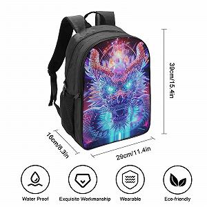 Ранец Dragon FPAKAKIIE для девочек-подростков, большой школьный рюкзак для школы, треккинга, путешествий, 40x28x16 см synthetic.ua - Фото 1