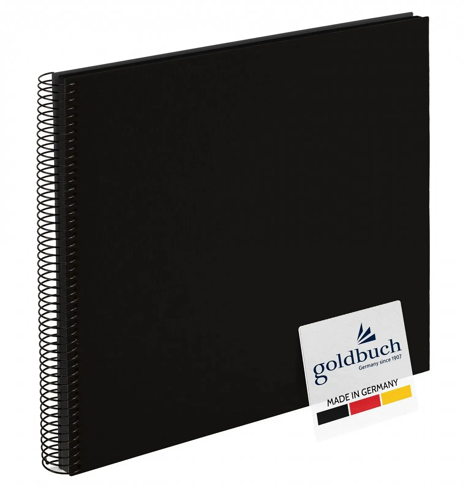 Спіральний альбом goldbuch Bella Vista 40 чорних сторінок, фото №1
